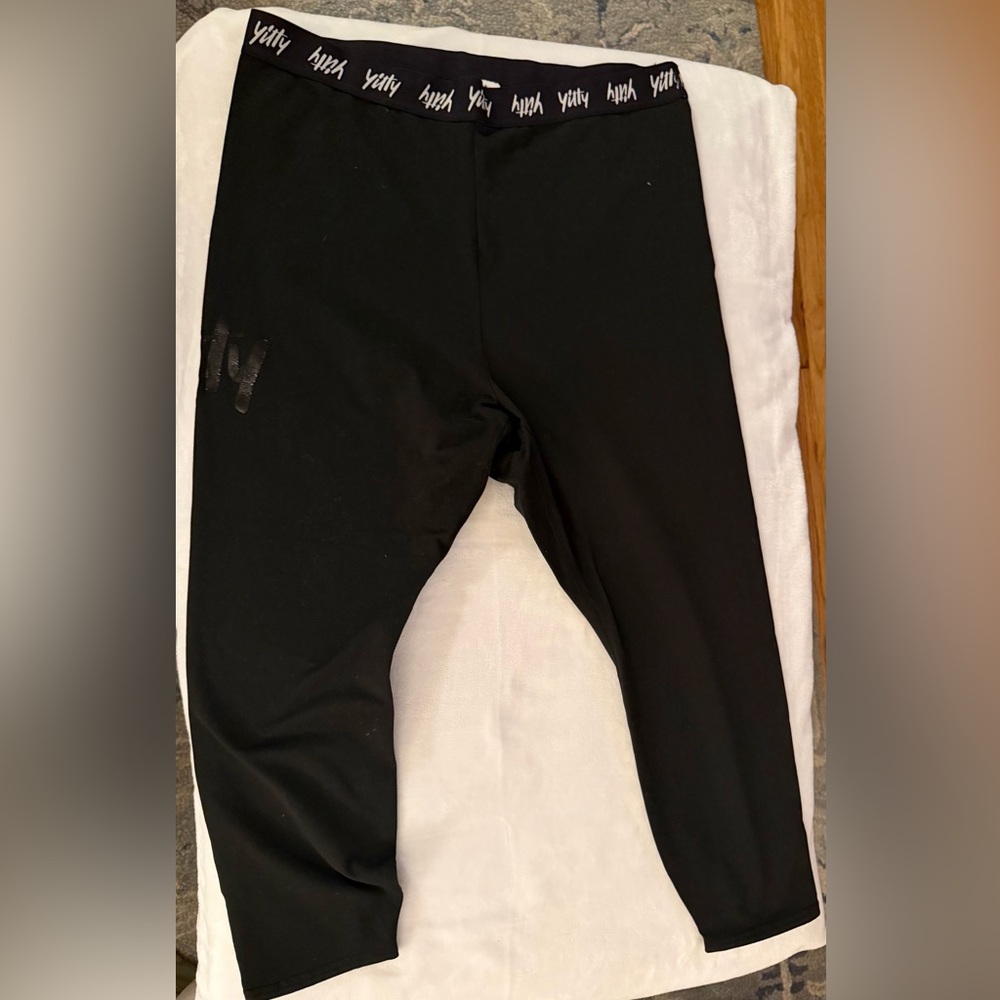 YITTY Black Major Label Shaping High Waist Leggings 7/8